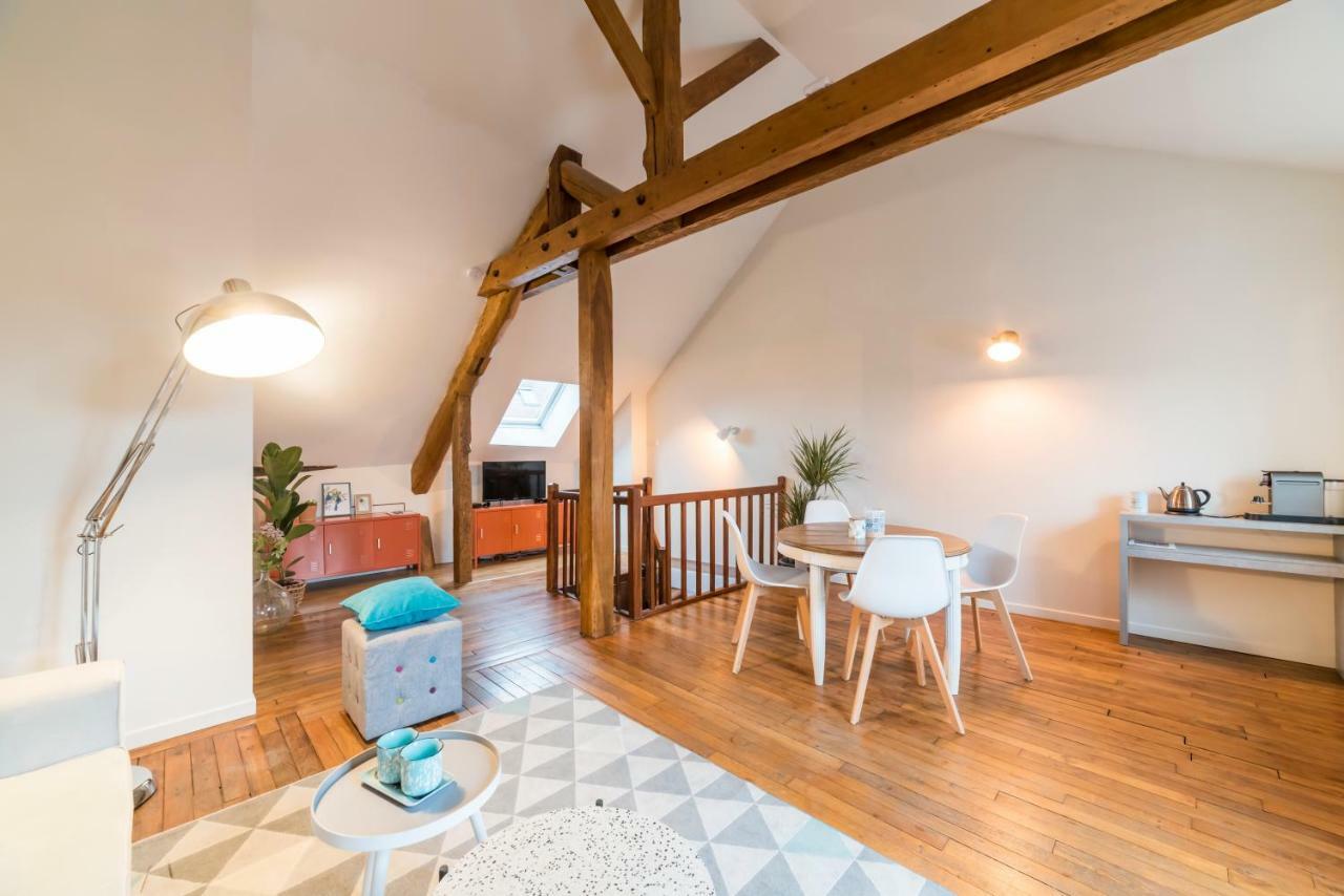 Newcenter Duplex Apartment Auxerre Exterior foto
