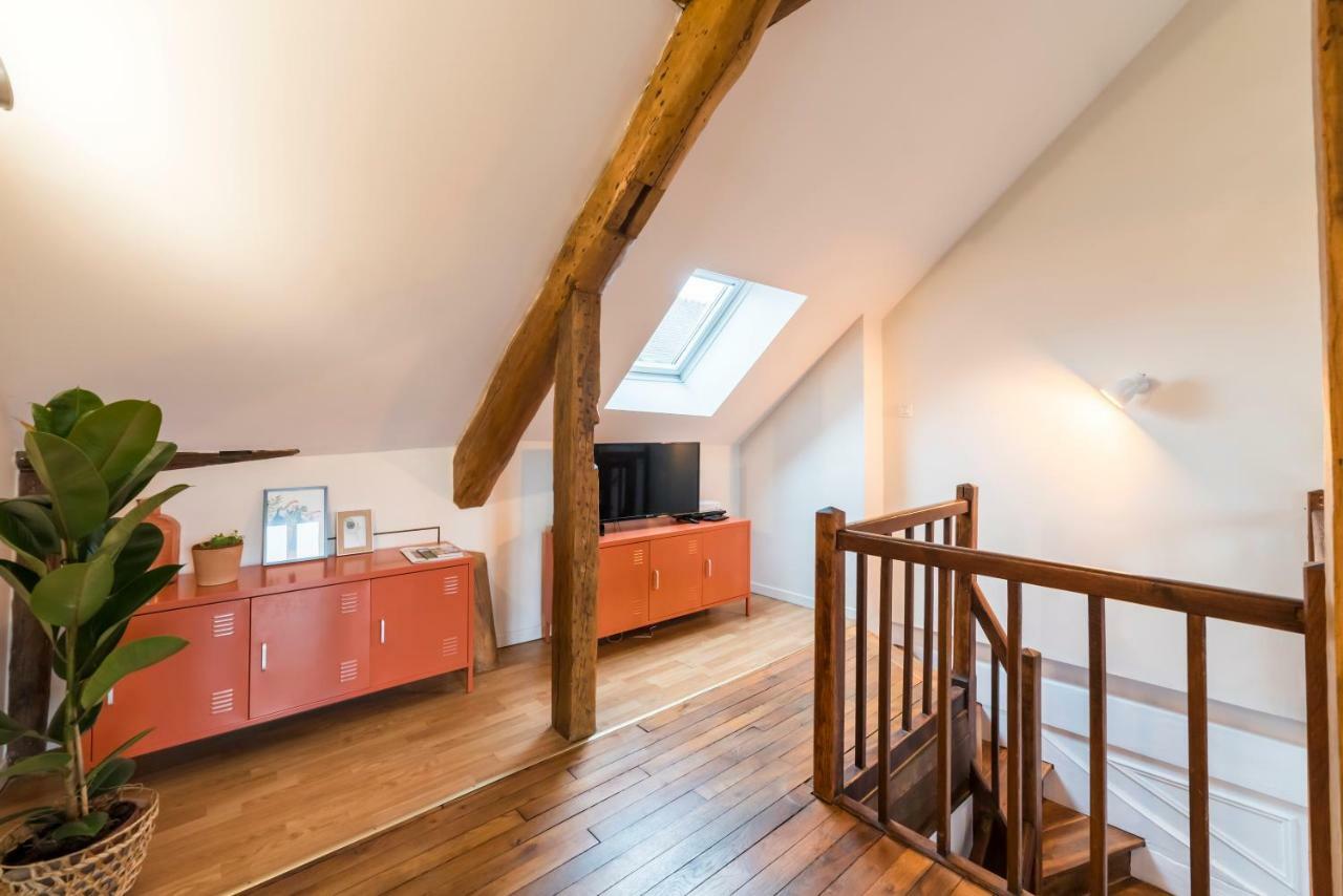 Newcenter Duplex Apartment Auxerre Exterior foto